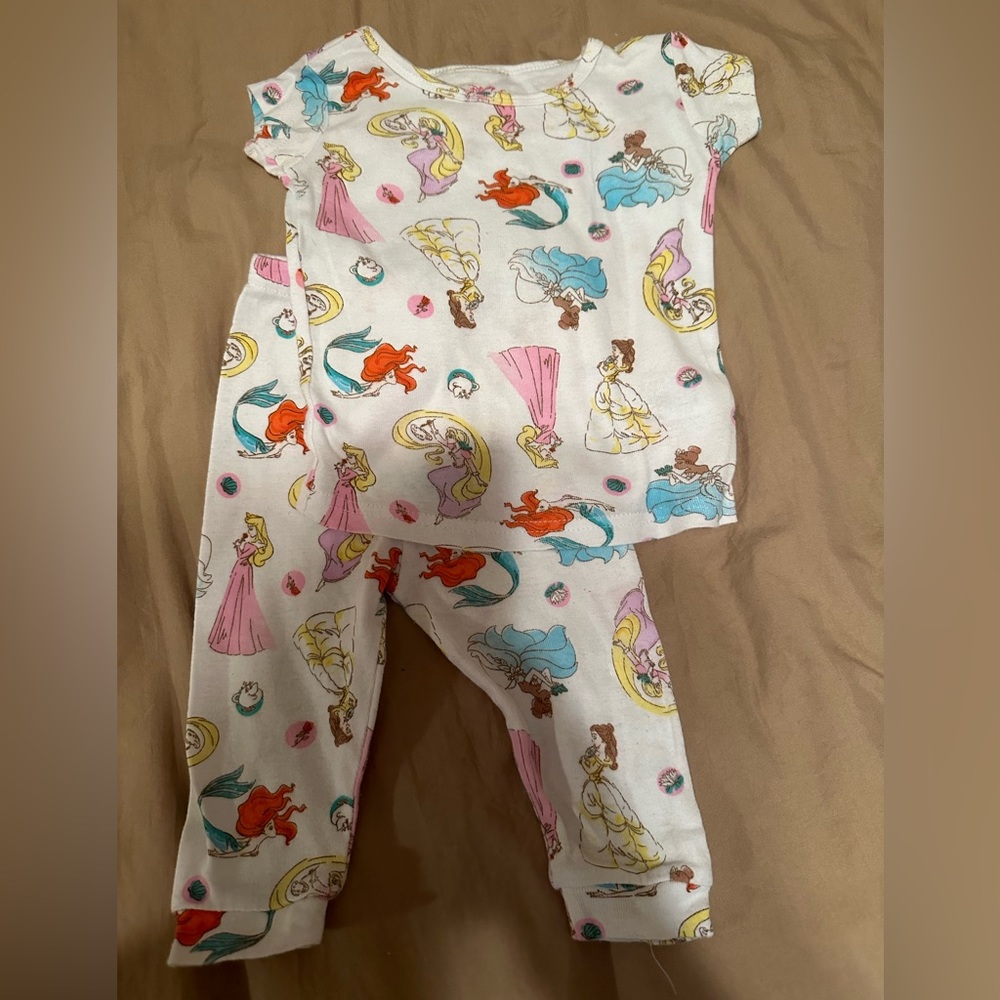 Disney princess pajamas